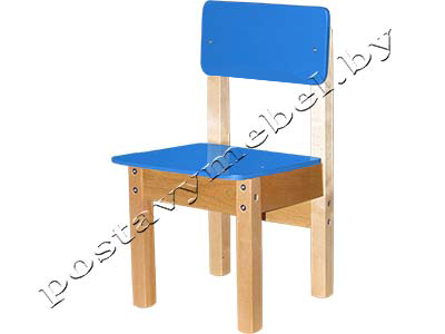 Children's chair lacquer/blue