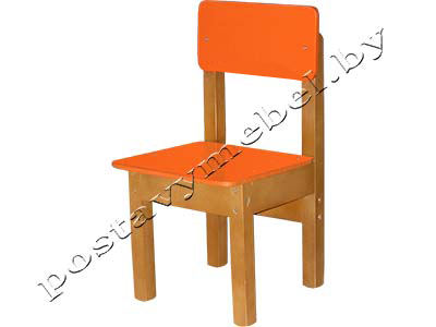 Tinted children's chair/orange